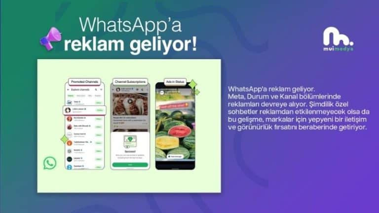 Yeni Whatsapp reklam özelliği